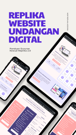 Materi Replika Website Undangan Digital